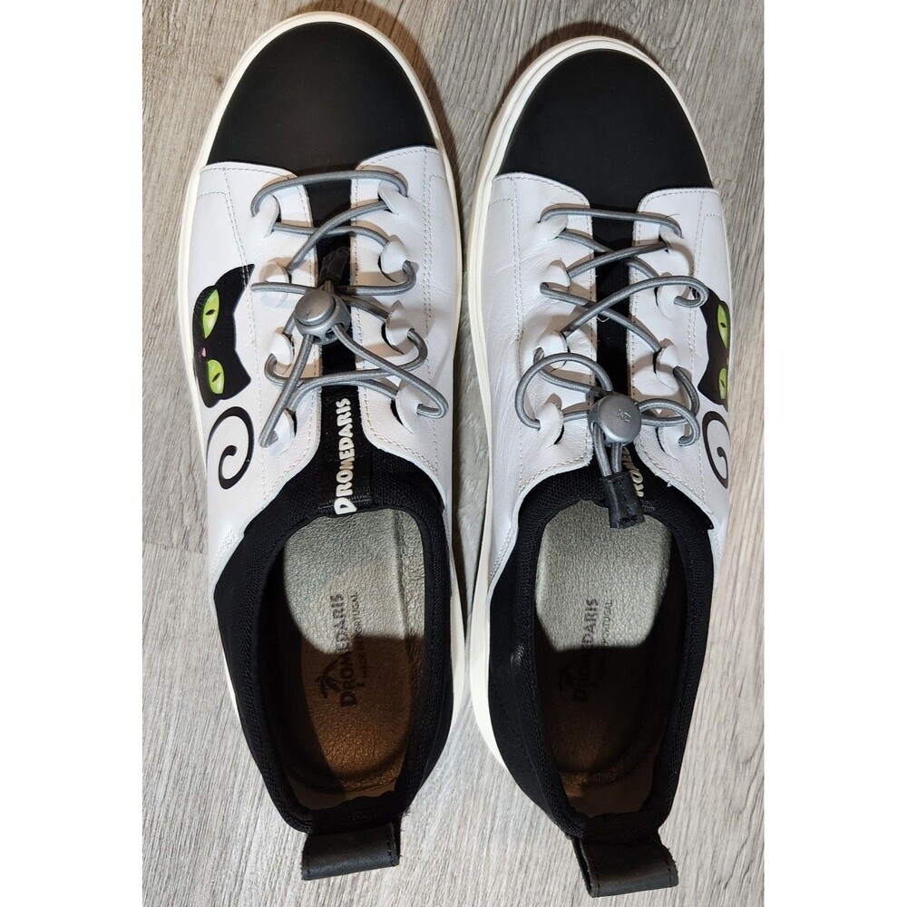Dromedaris Oyster Bay Ski Sneakers Black Cat Size 42 11.5/12